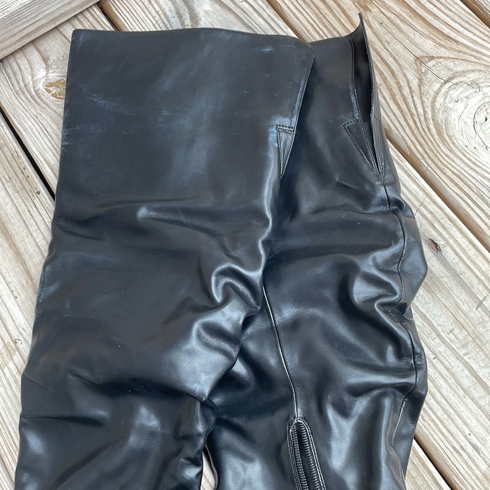 NWOT- I.N.C "Iyonna" Over-The-Knee Black Slouch Boots Size 11 - Picture 15 of 15